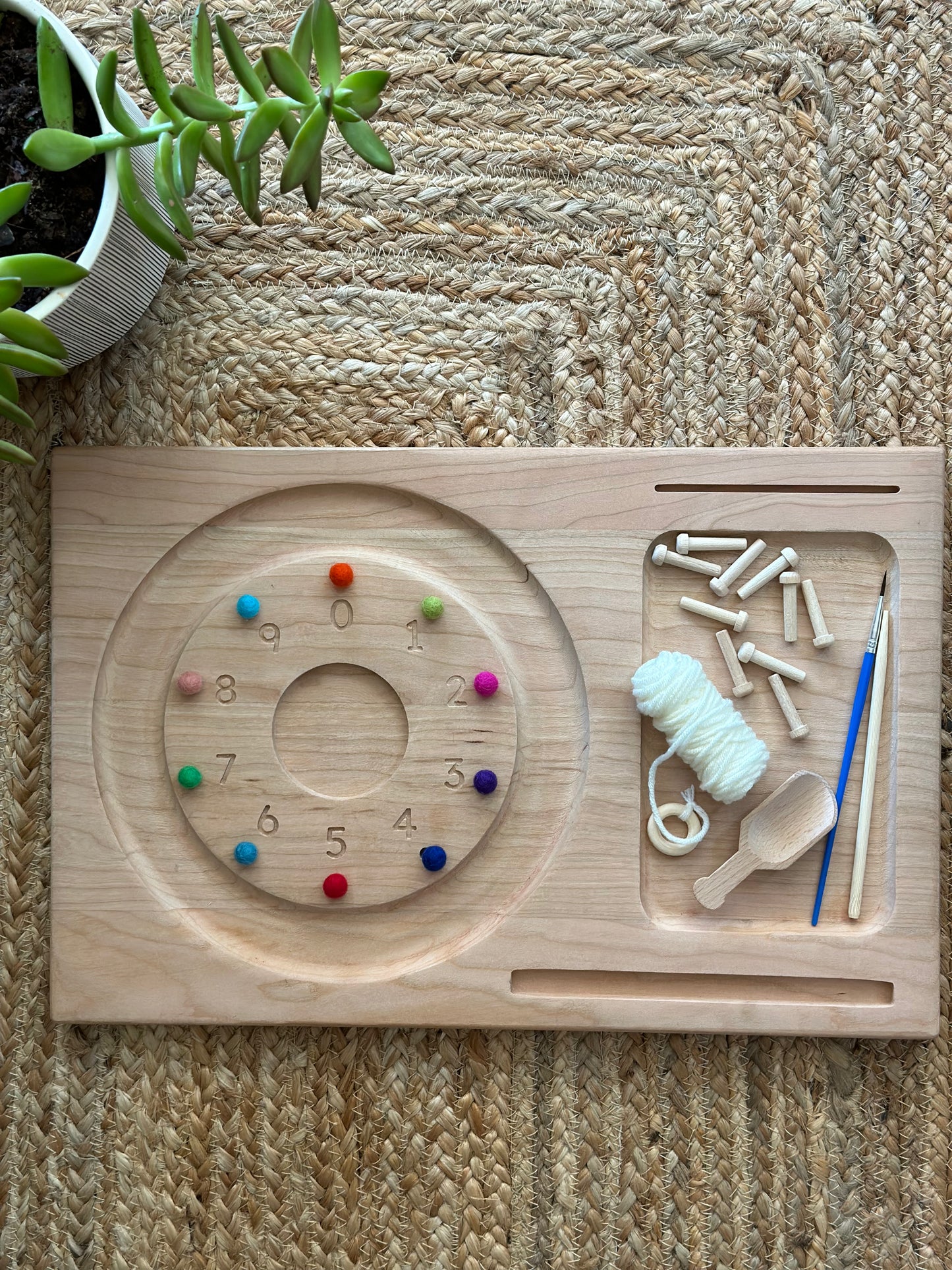 Double Sided Math Learning Board with kit