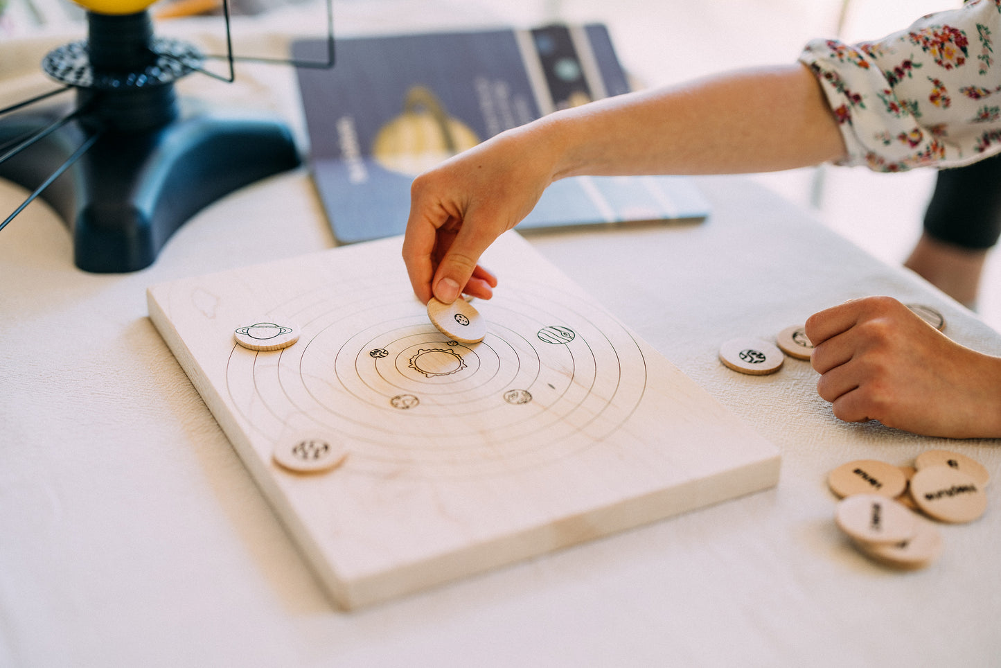 Double Sided Solar System Board + Game