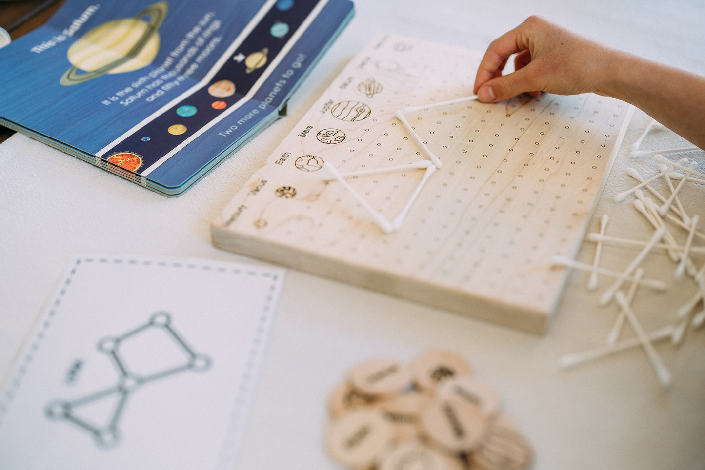Double Sided Solar System Board + Game