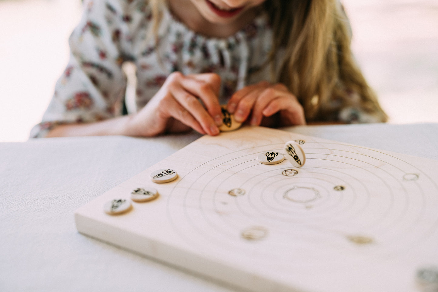 Double Sided Solar System Board + Game