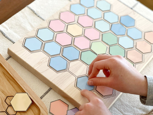 Honeycomb Learning Board Play Guide