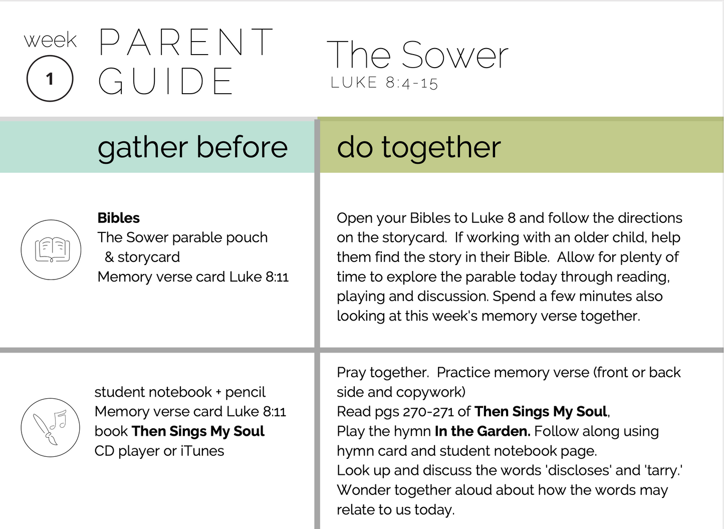 In the Garden Parables study (digital bundle)