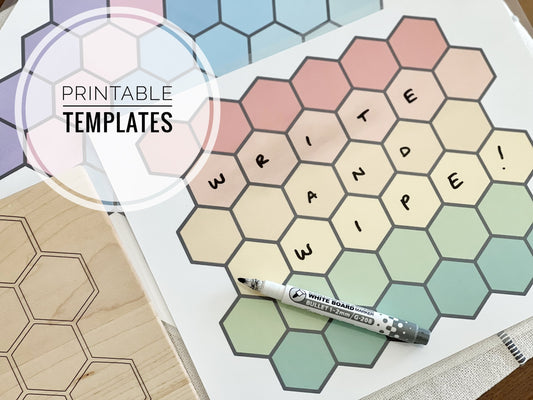 Honeycomb Learning Board Play Guide