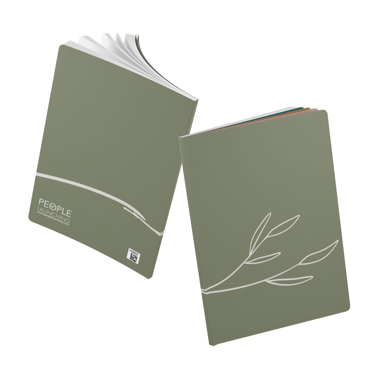 Nature-Inspired Softcover Journal | Refresh & Launch Your Ideas, Stylish Notebook for Writers, Eco-Friendly Gift, Daily Planner, [...]