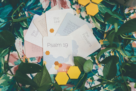 Psalm 19 story card set - Digital Download