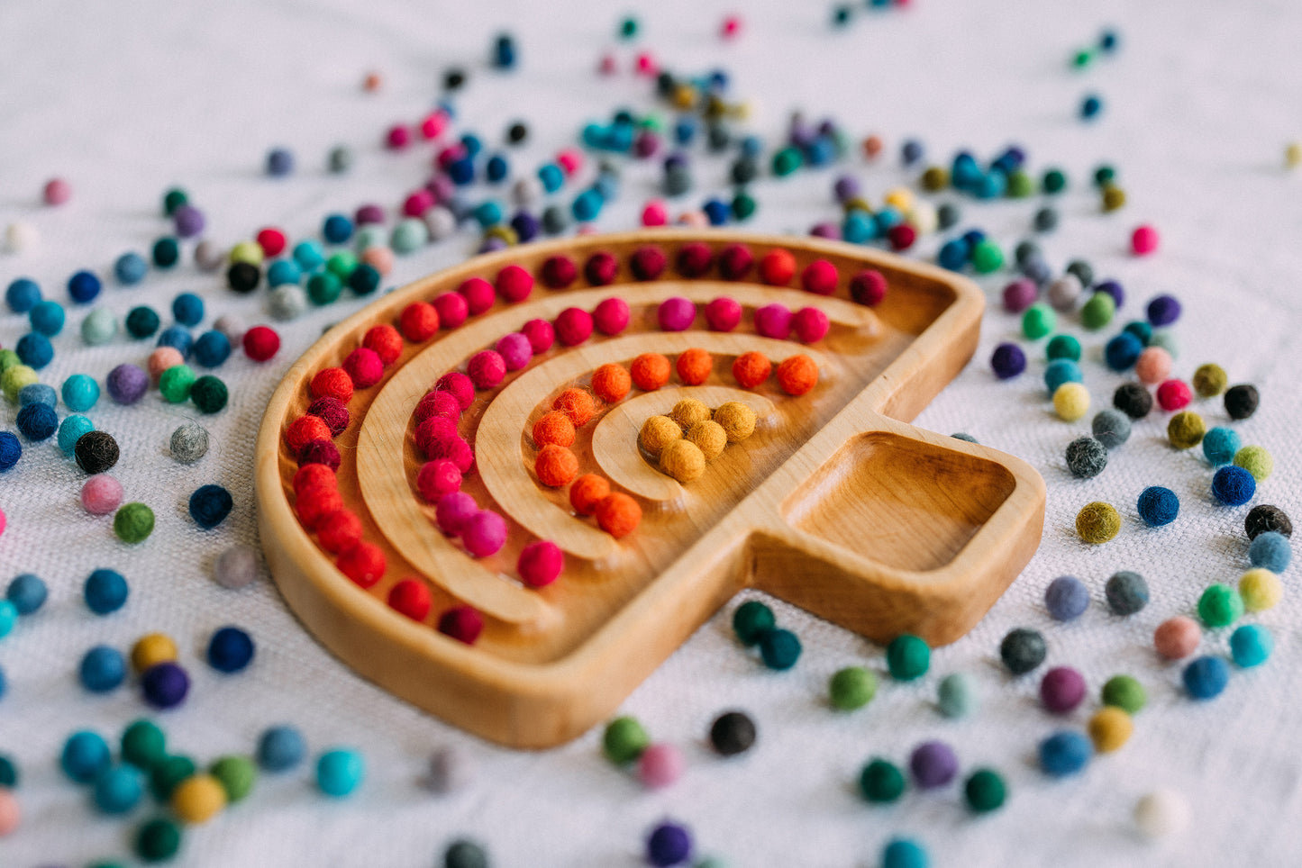 Mushroom Rainbow Marble Run