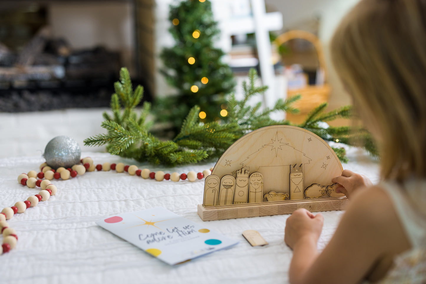 PRE-ORDER Come Let Us Adore Him: A Nativity Advent Calendar kit