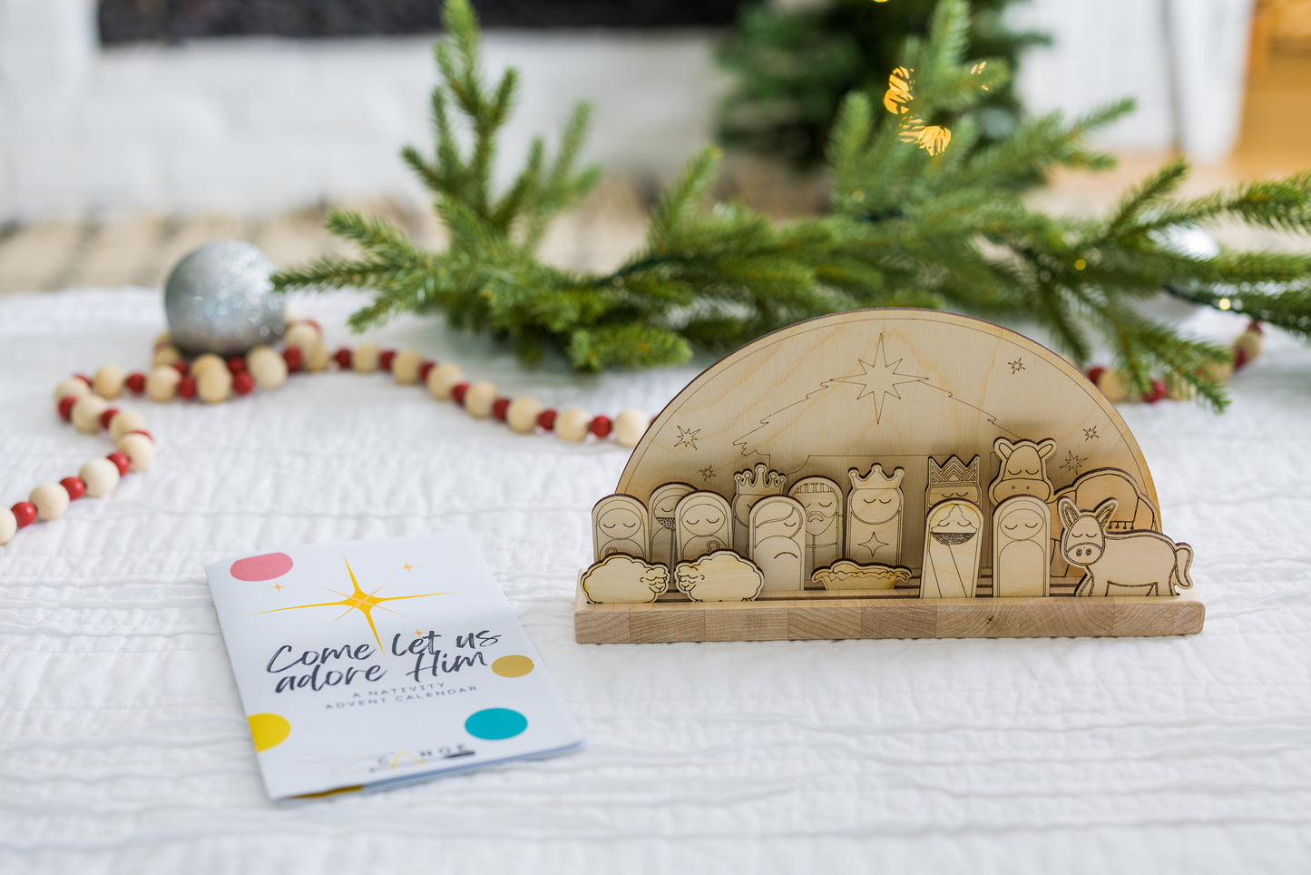 PRE-ORDER Come Let Us Adore Him: A Nativity Advent Calendar kit