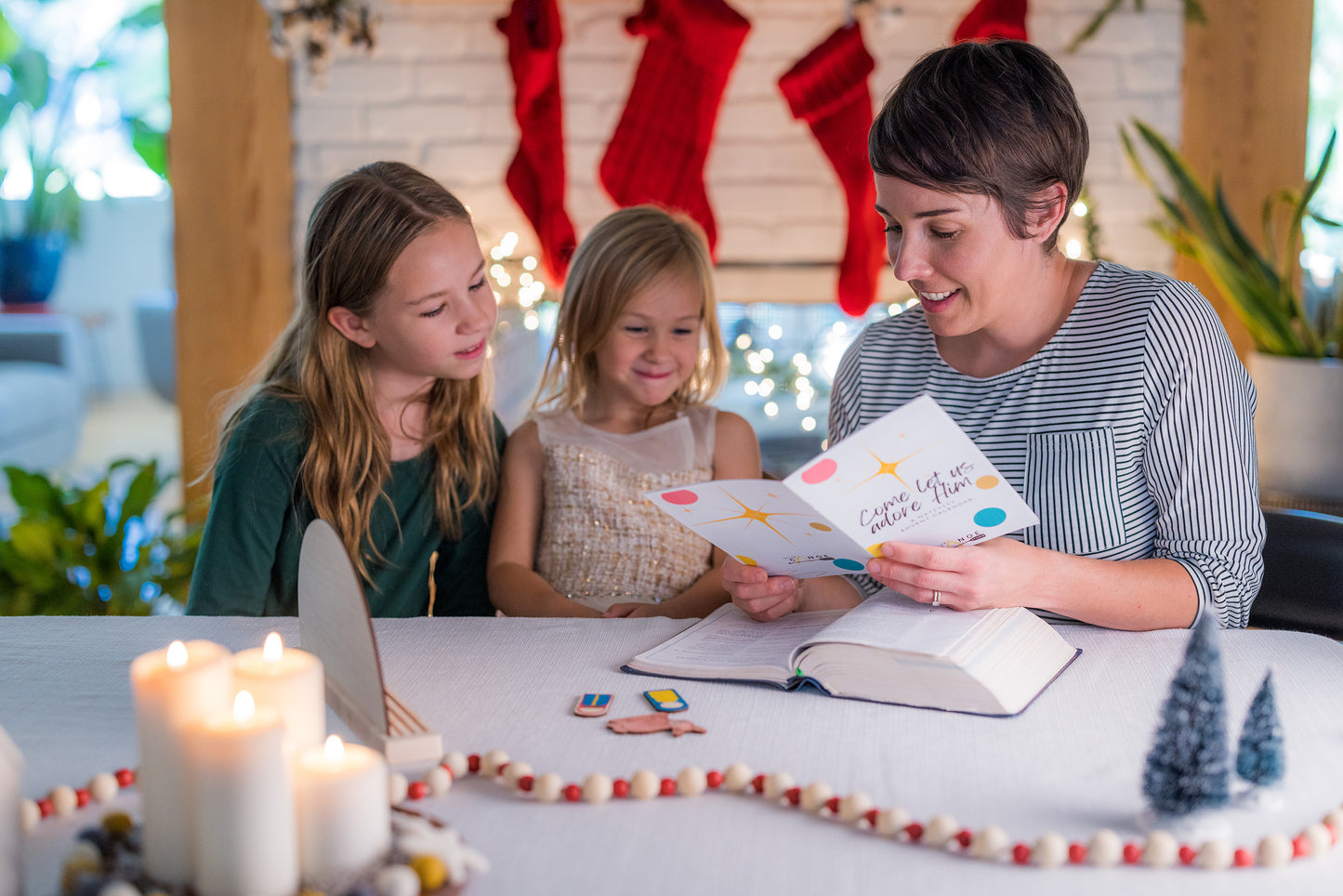 PRE-ORDER Come Let Us Adore Him: A Nativity Advent Calendar kit