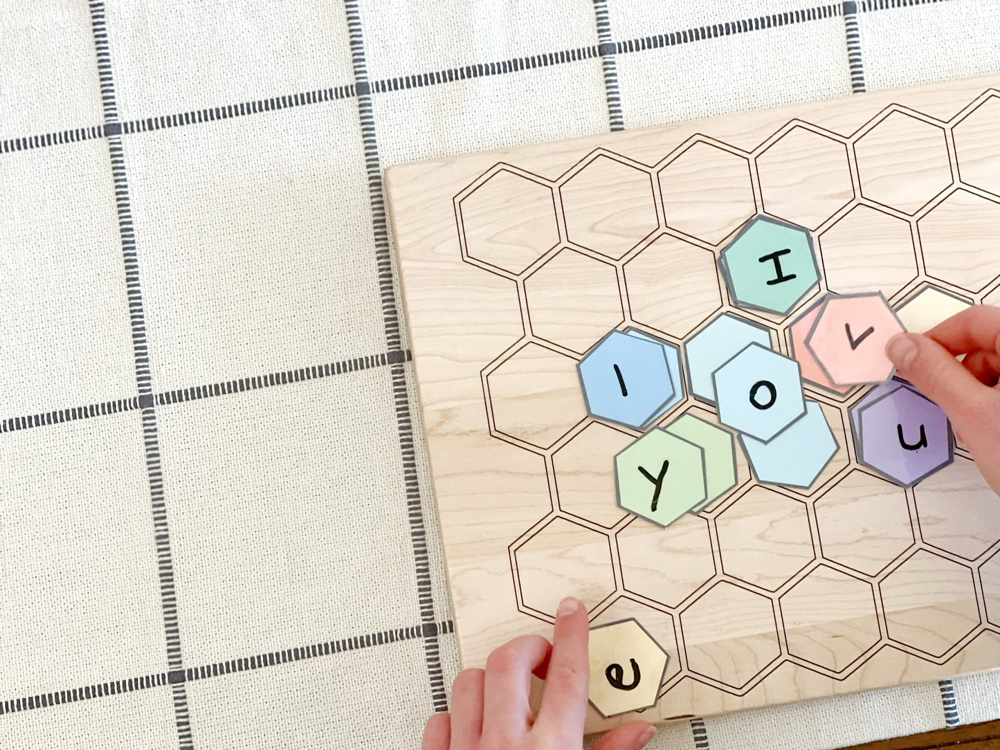 Honeycomb Learning Board