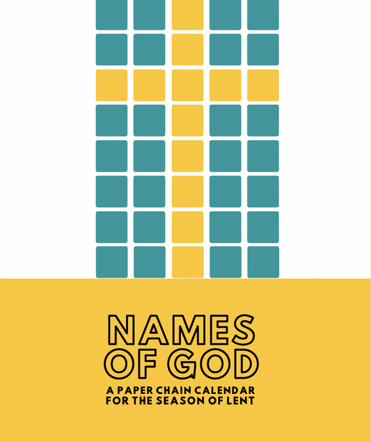Names of God: A Paper Chain Calendar for the season of Lent (digital download)