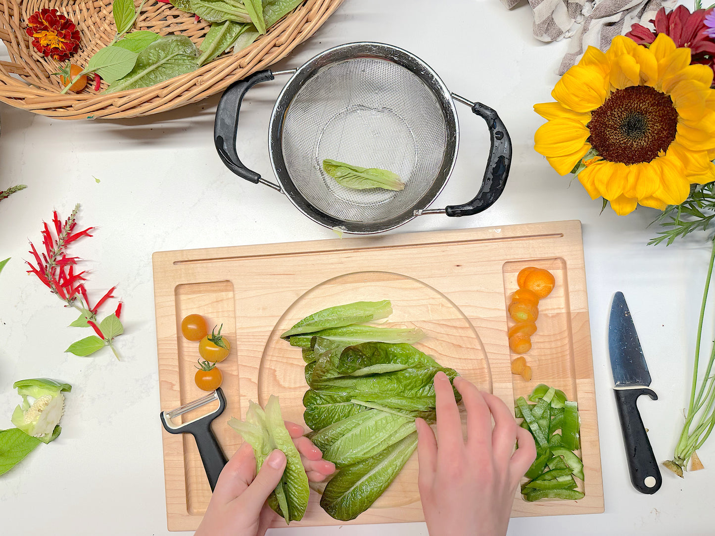 Kitchen Helper Cutting Board, custom options available